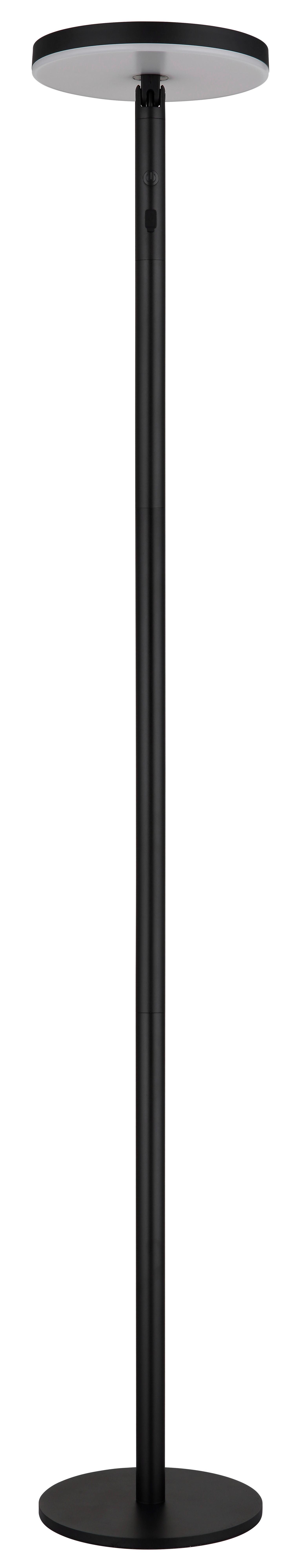 Solarleuchte 36508  Solar - Opal/Schwarz, Design, Kunststoff/Metall (23/145cm) - Globo
