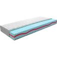 Vzmetnica Iz Pene Flexy Feel+ - modra/rdeča, tekstil (80/200cm) - Nadana
