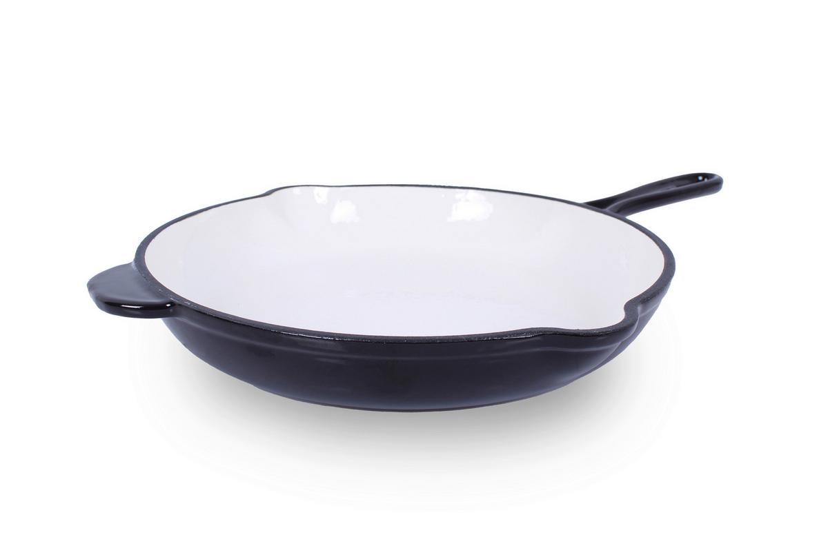 Tigaie cca. 27 cm - negru, Basics, metal (42,5/27/4,5cm) - Echtwerk