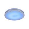 LED-TAKLAMPA FARBI - vit/kromfärg, Modern, metall/plast (38/6cm) - Mömax