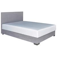Tapecirani Krevet Morato - bijela/siva, Moderno, drvni materijal/tekstil (140/200cm) - Best Price