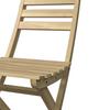 BALKONGMÖBLER SET SANA - akaciefärgad, Natur, trä (60-120/60/73,3cm) - Mömax