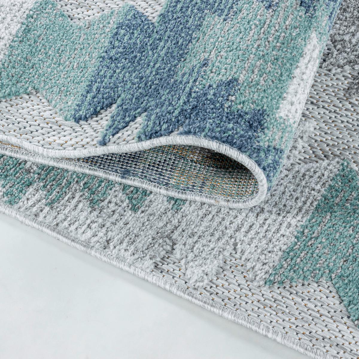Läufer Bahama Blau ca. 80x250cm - Blau, Design, Textil (80/250cm) - Novel