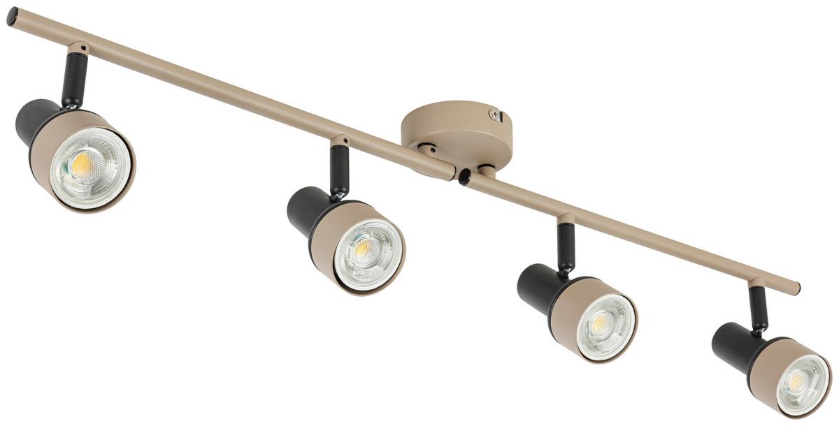 Reflektor Simba - črna/peščene barve, Romantika, kovina/umetna masa (70/9,7/13cm) - Mömax