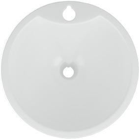 Tölcsér Kb. 10cm Fehér - fehér, Basics, műanyag (10cm) - Metaltex