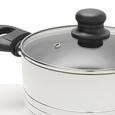 Kochtopfset Tabitha 7-teilig - Weiß, KONVENTIONELL, Glas/Kunststoff - Mömax modern living Kochtopfset Tabitha 7-teilig - Weiß, KONVENTIONELL, Glas/Kunststoff - Mömax modern living