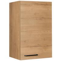 Küchenoberschrank Structura Eiche - Eichefarben/Schwarz, MODERN, Holzwerkstoff/Metall (45/72/35cm) - Nobilia