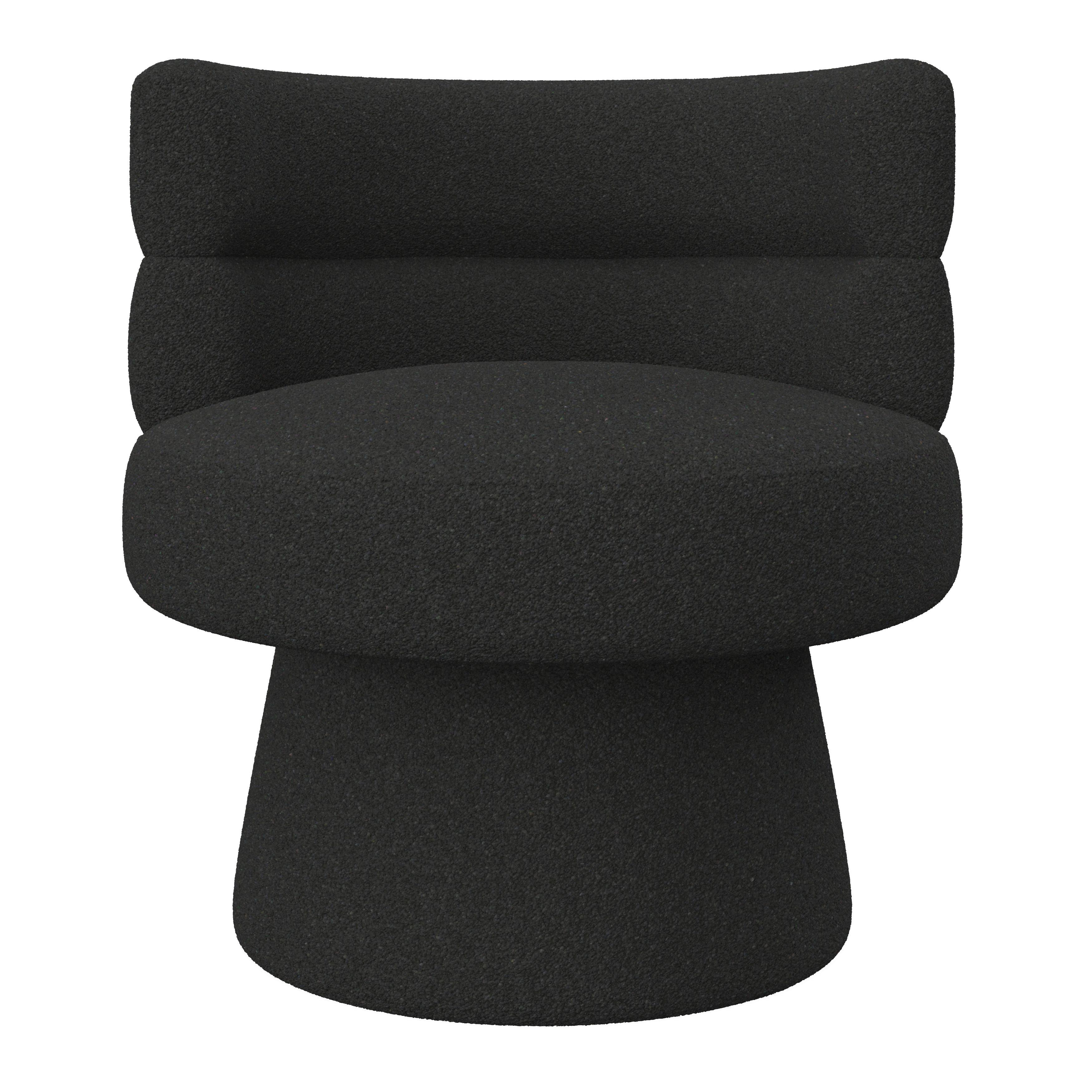 STOL MED ARMSTÖD JULINA - svart, Modern, trä/textil (71/74/72cm) - Bessagi Home