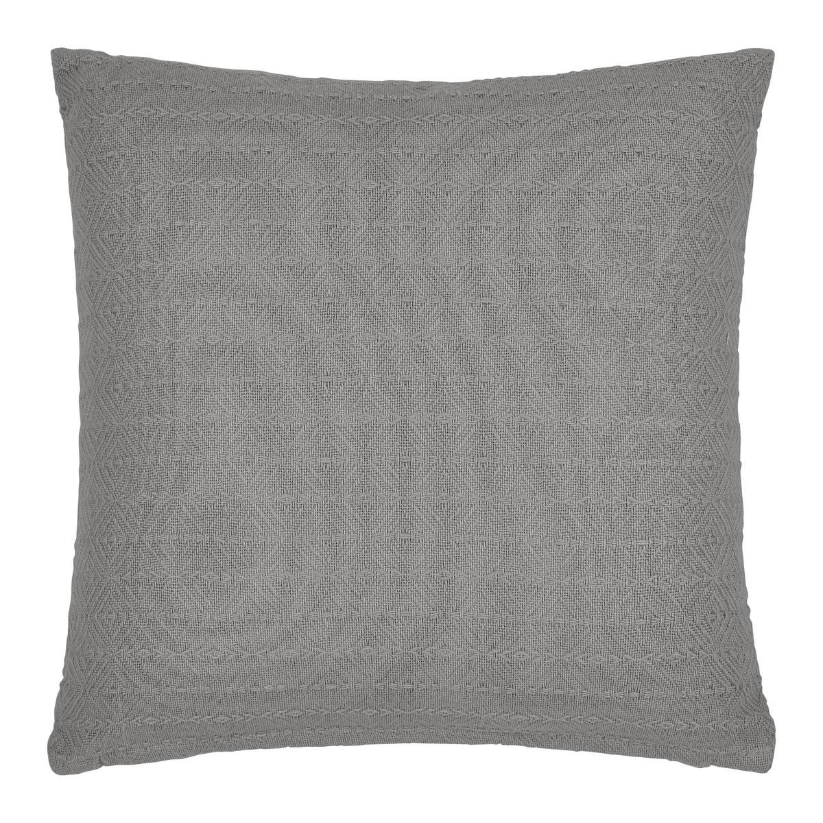 Zierkissen Tara Grau ca. 45x45cm - Grau, Lifestyle (45/45cm) - Mömax