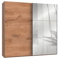 Ormar S Kliznim Vratima Level 36 A - boje hrasta/boje kroma, Moderno, drvni materijal/metal (250/236/65cm) - Modern Living