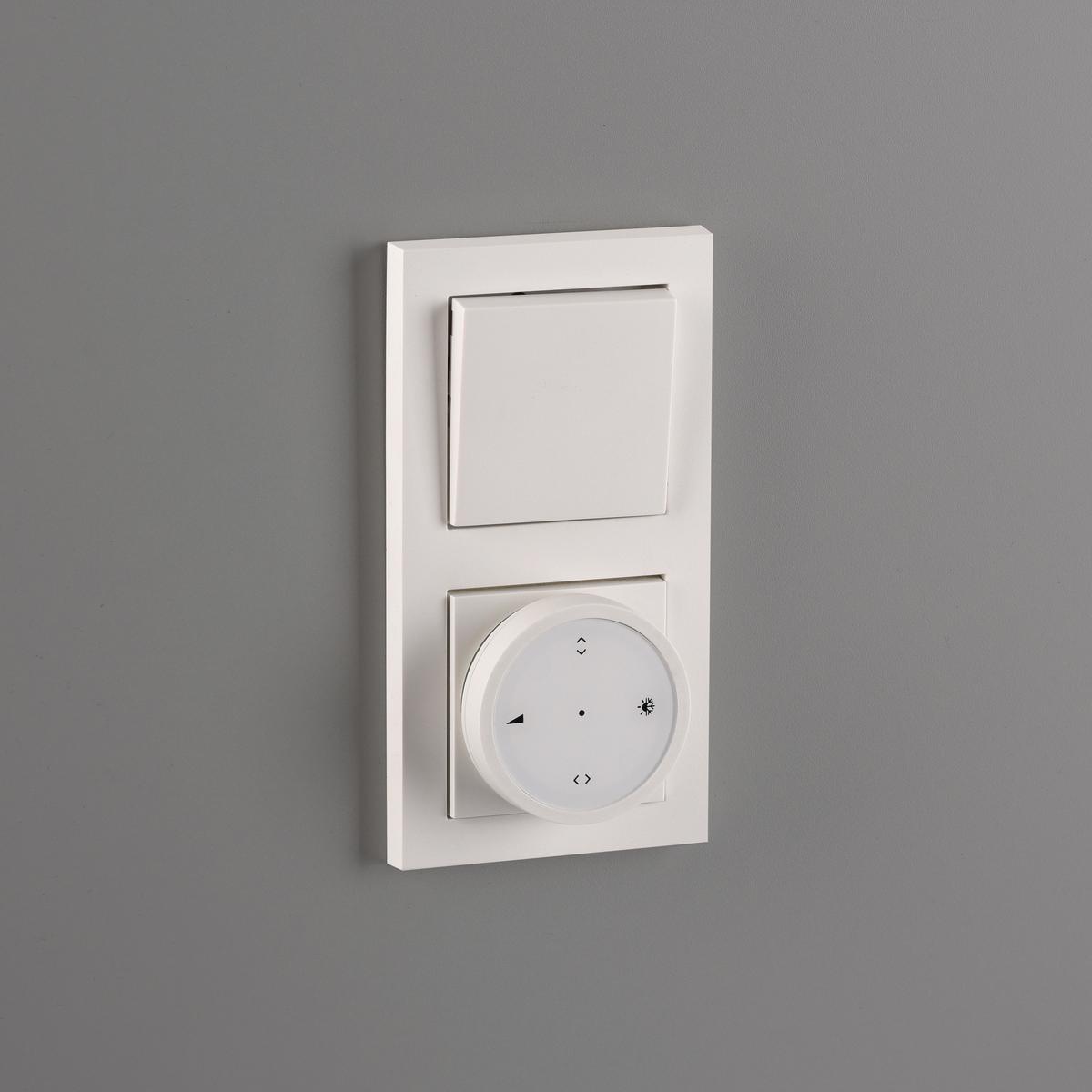 PILOT ZDALENGO STEROWANIA E0040105 PURE MOTO-RISE - biały, Basics, tworzywo sztuczne (5,5/5,5/1,8cm) - Paul Neuhaus