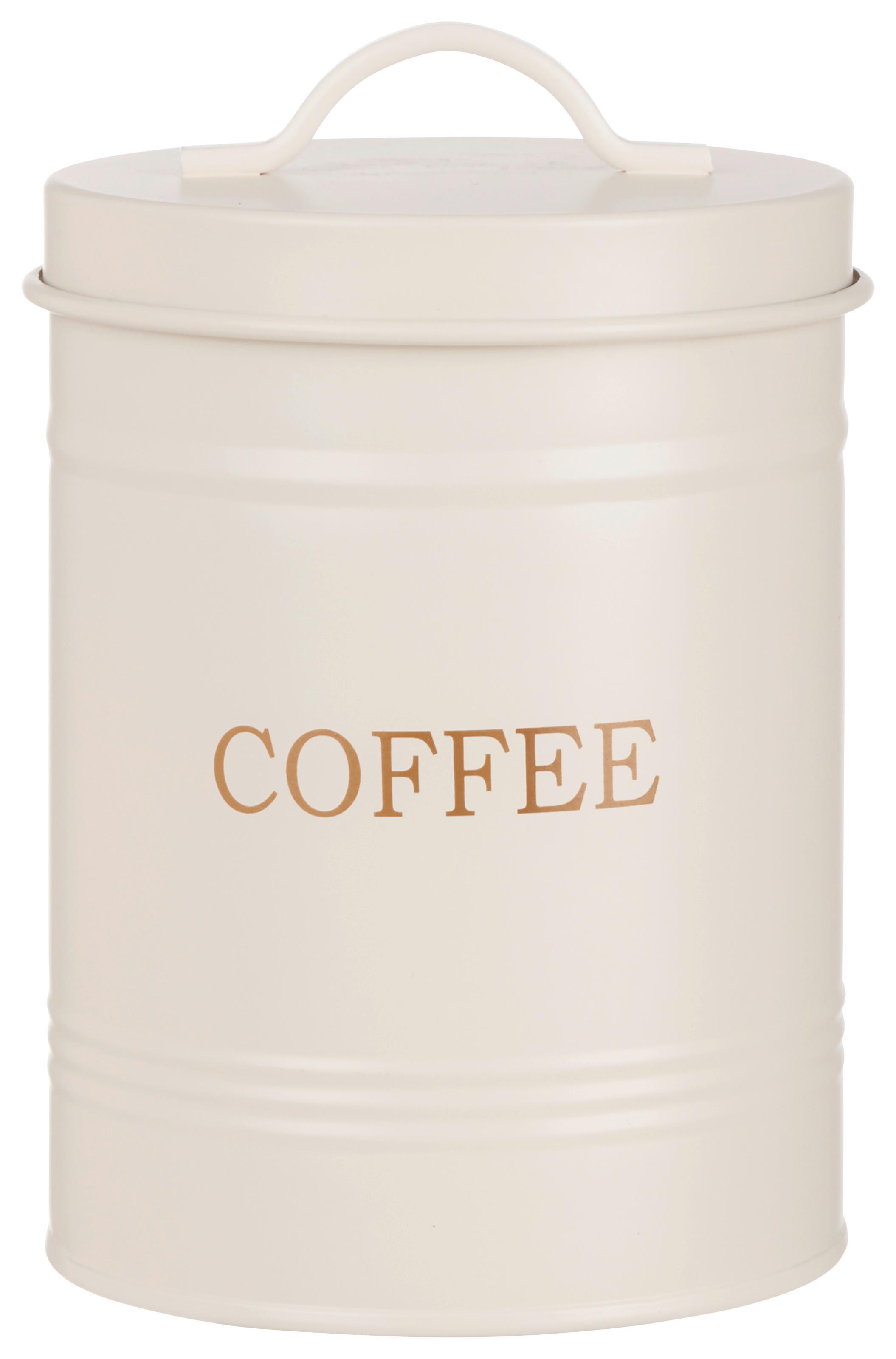 Ételtároló Doboz Berta - Coffee - bézs/krém, Modern, fém (11/15cm) - Modern Living