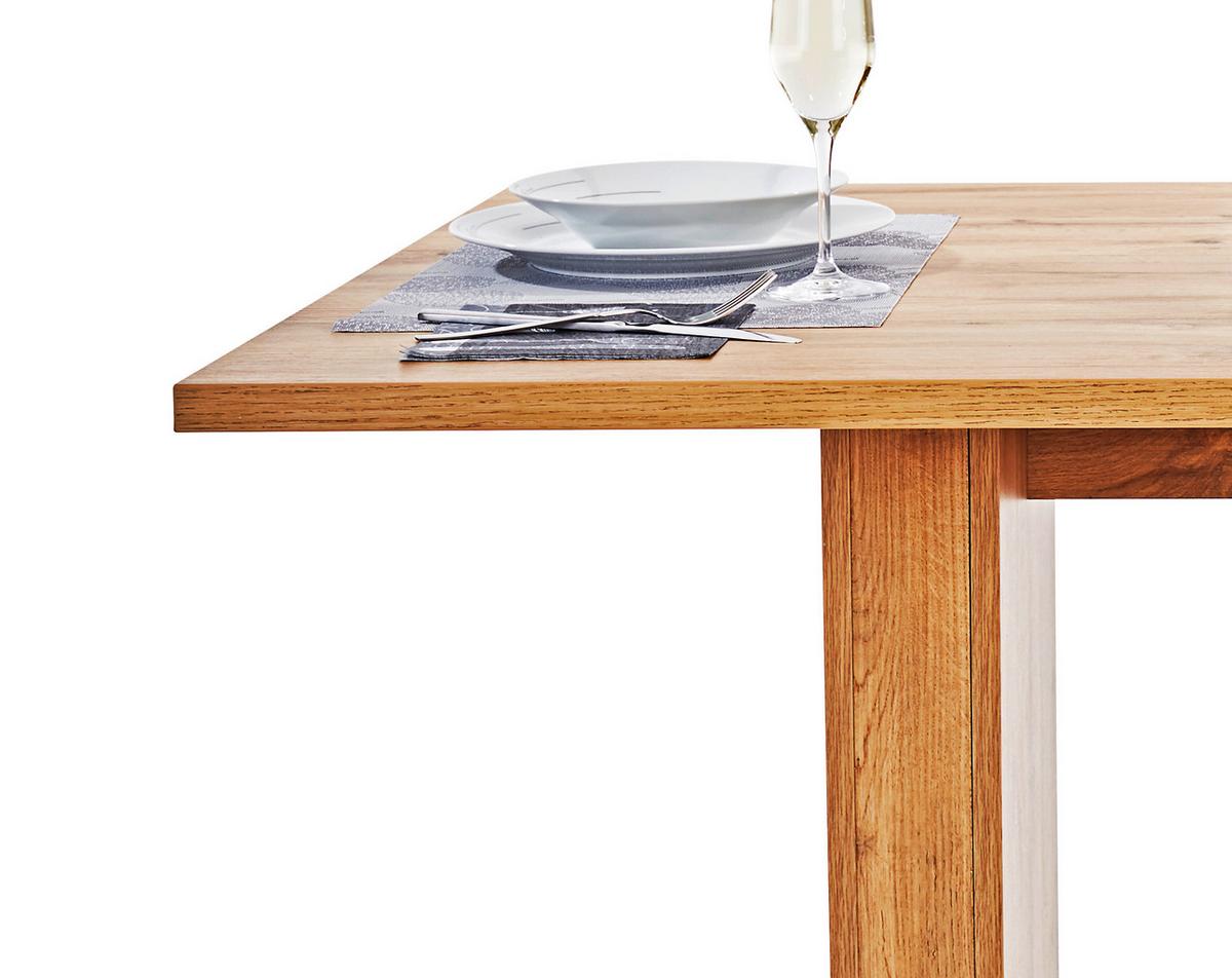 Jedilna Miza Patrik, 120 X 80 Cm - barve hrasta, Moderno, leseni material (120/74/80cm) - Mömax