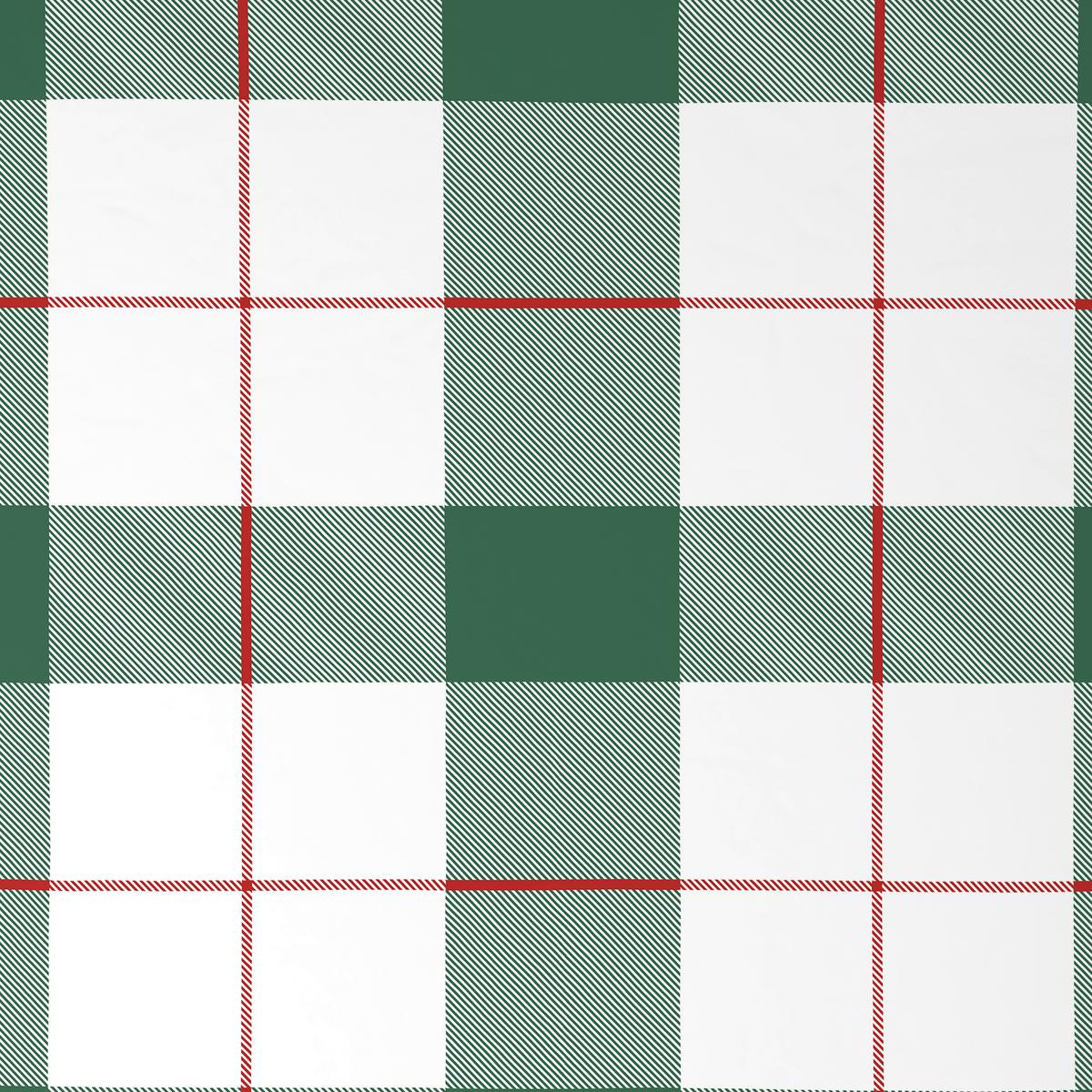 Bettwäsche Karolin Grün/Rot/Weiß ca. 140x200cm - Rot/Weiß, KONVENTIONELL, Textil (140/200cm) - Mömax