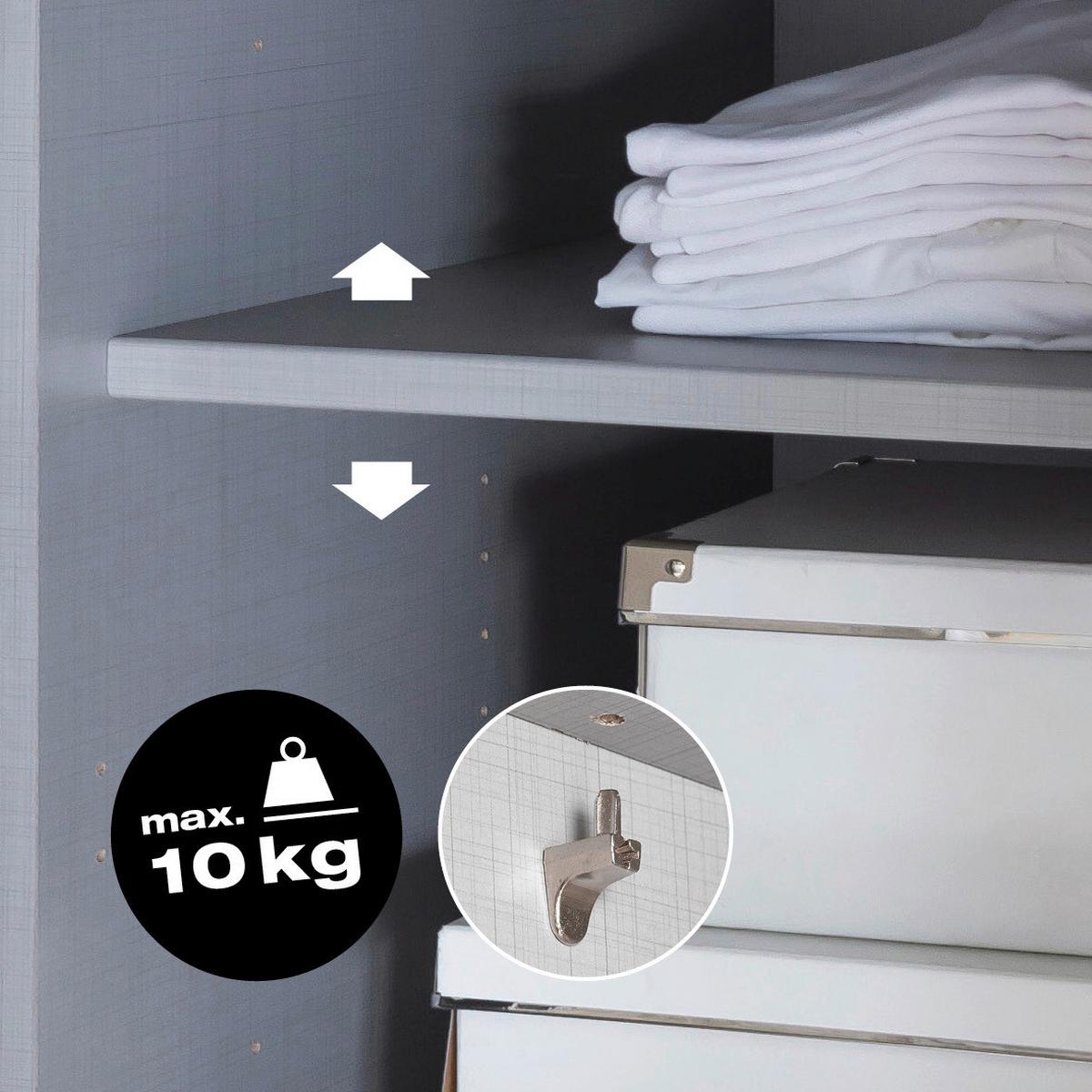 Ruhásszekrény London - szahara/Artisan tölgy, Modern, műanyag/faalapú anyag (180/208/58cm)