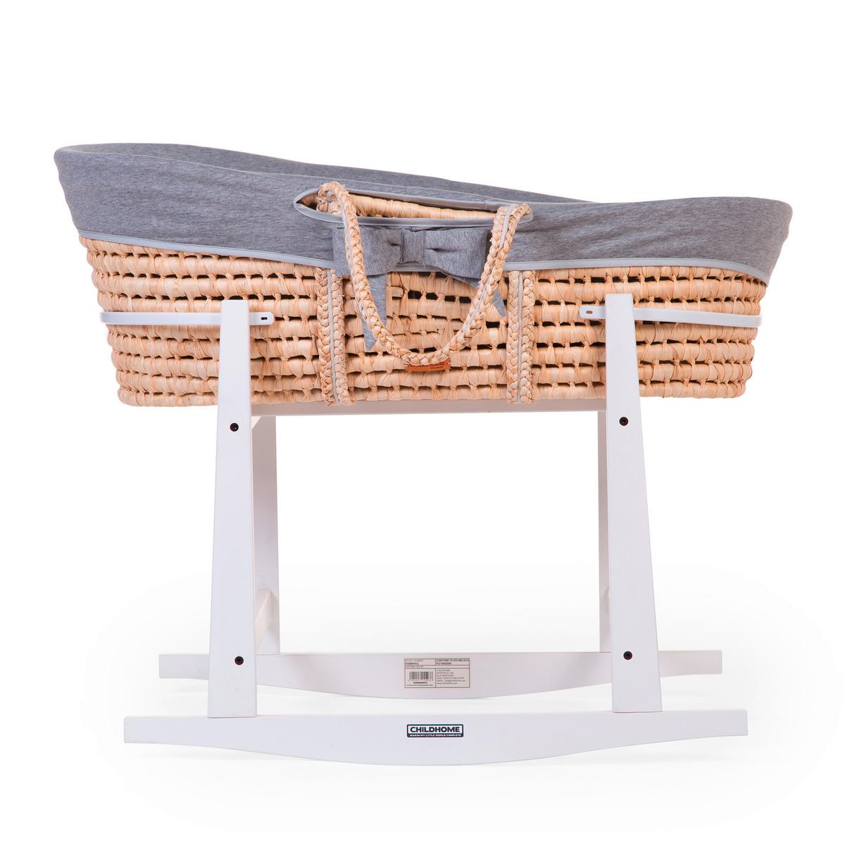 STELAŻ DO KOŁYSKI RSMBWH2 SCHAUKELGESTELL WIEGE - biały, Konventionell, materiał drewnopochodny (85/46/54cm) - Childhome