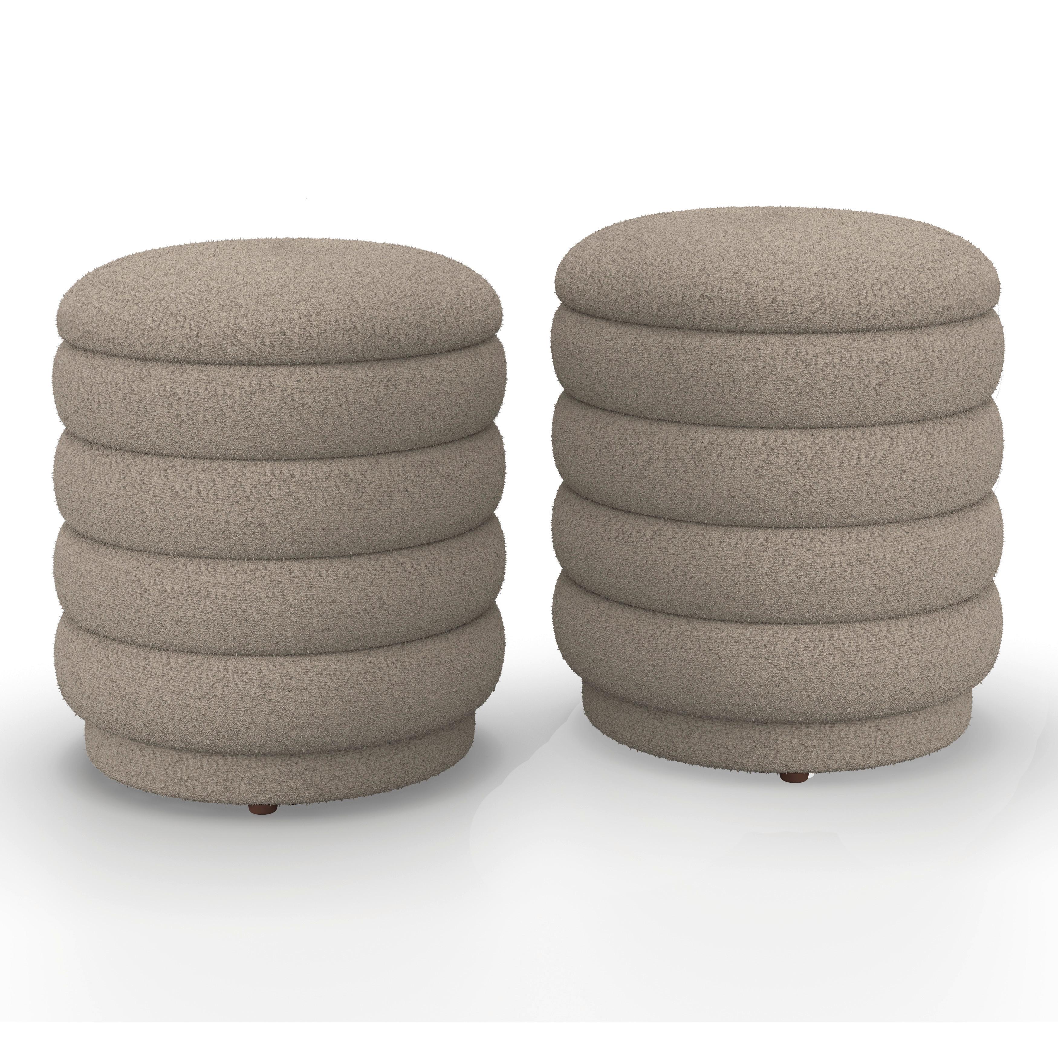 SITTBÄNK NINA - beige/naturfärgad, Modern, trämaterial/trä - Bessagi Home