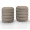 SITTBÄNK NINA - beige/naturfärgad, Modern, trämaterial/trä - Bessagi Home