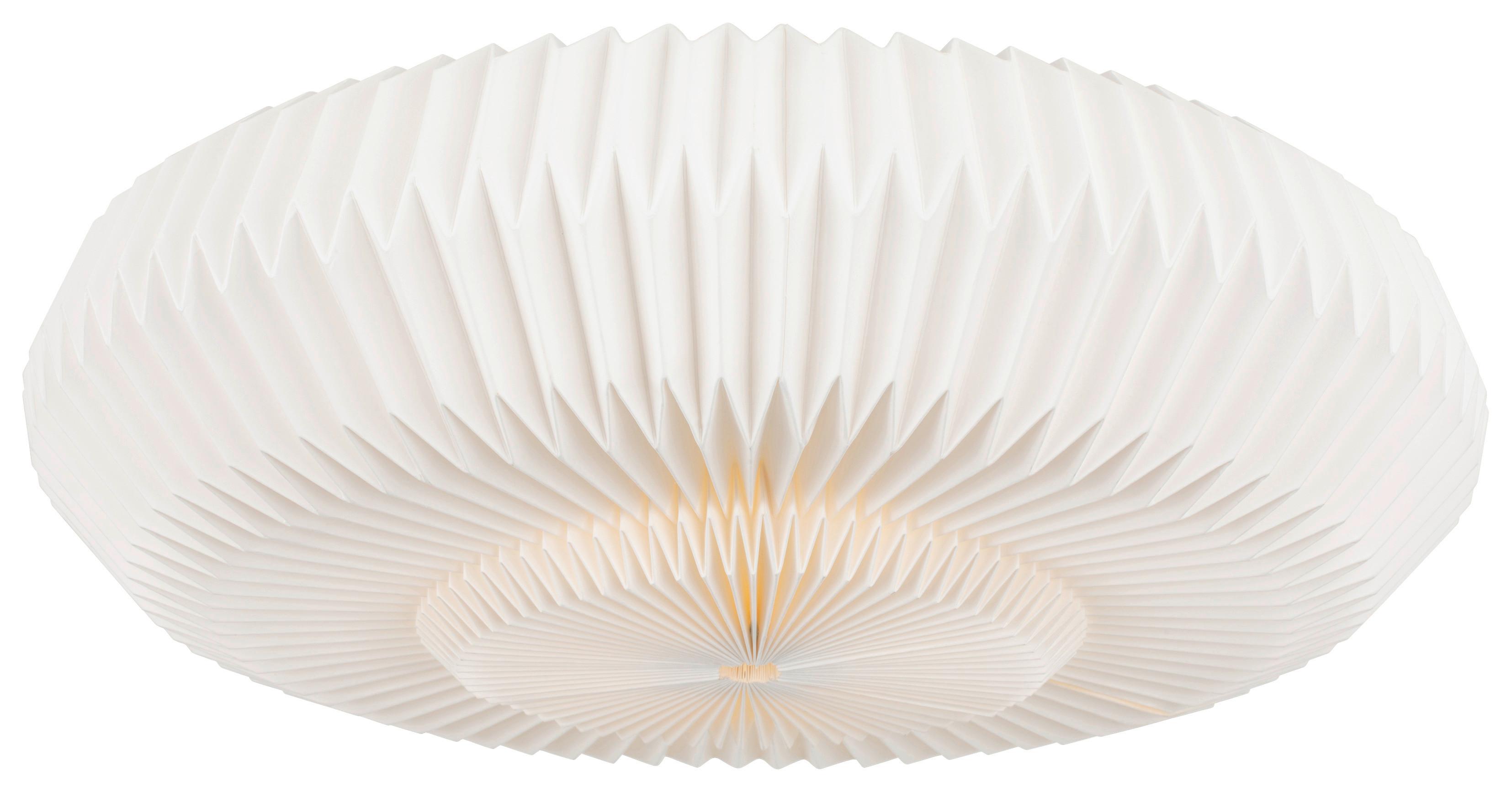 LAMPA SUFITOWA KRISTA - biały, Design, metal/papier (18/25cm) - Collet's Monde
