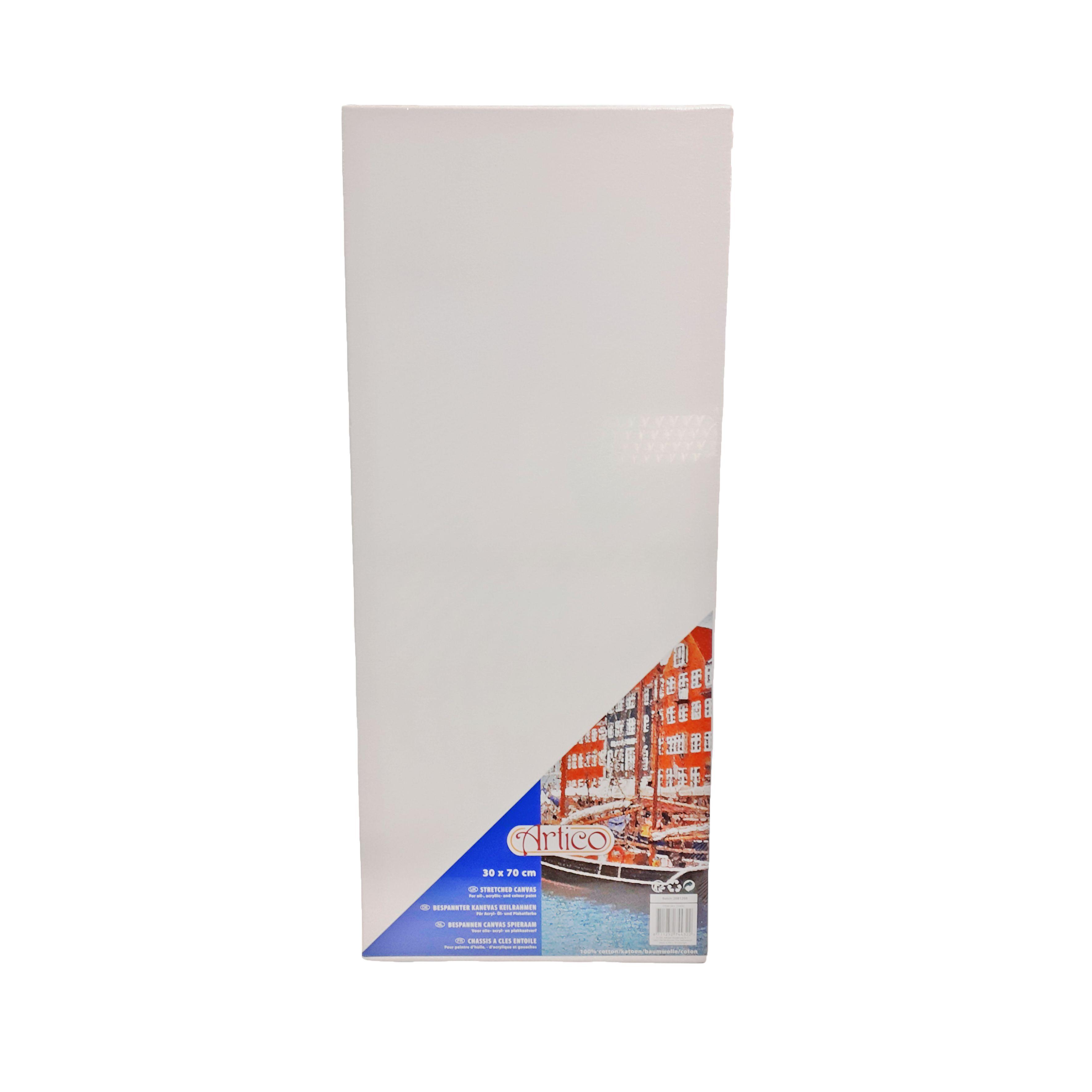 Festővászon Creative - fehér, textil/fa (30/70cm)