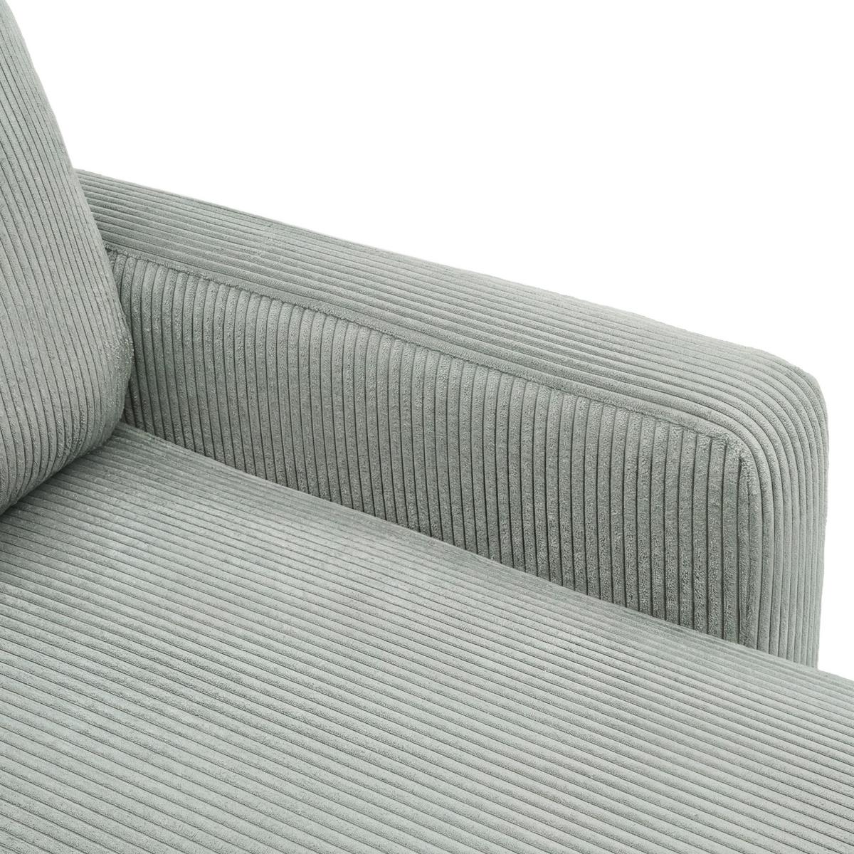 Coltar DAVE -BEST PRICE - verde salvie, Modern, textil (227/146cm) - Best Price