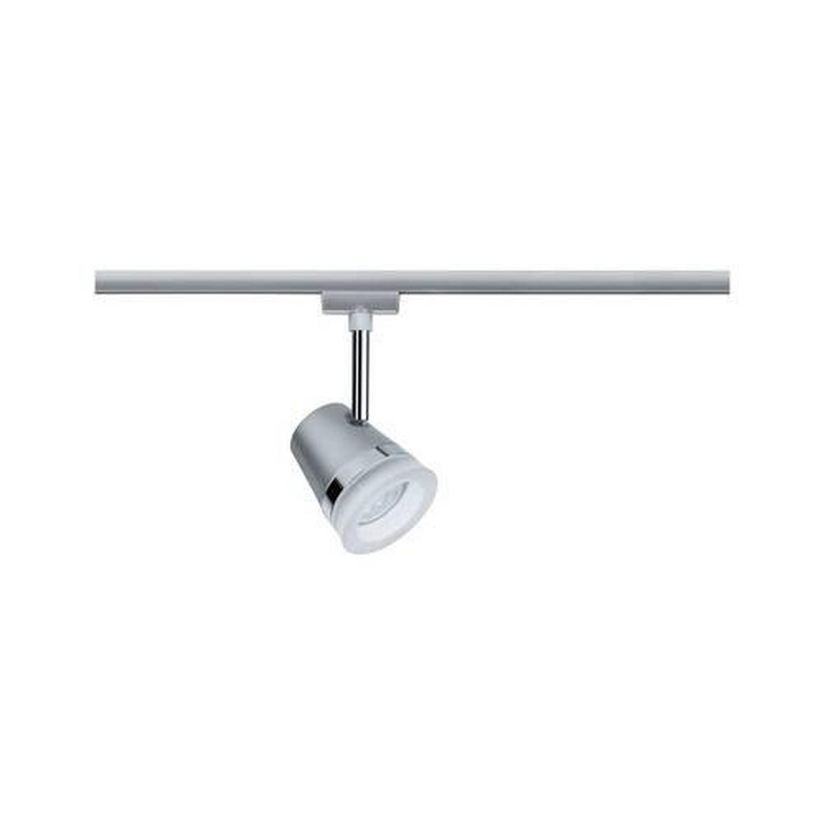 Schienensystem-Strahler Spot Cone in Chromfarben max. 5 W - Chromfarben, Basics, Metall (8,5/18,5cm) - Paulmann