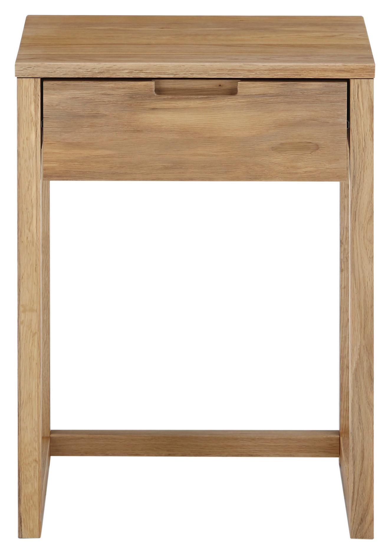 Nachttisch in Eichefarben - Eichefarben, KONVENTIONELL, Holz (45/60/40cm) - Premium Living
