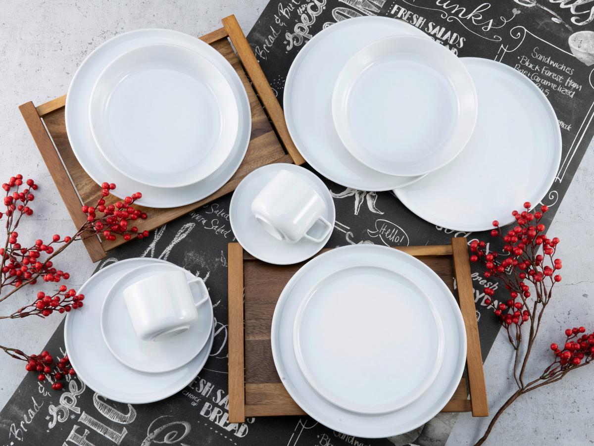 Kombinirani Servis Chef Collection, 30-Delni - bela, Basics, keramika - Creatable
