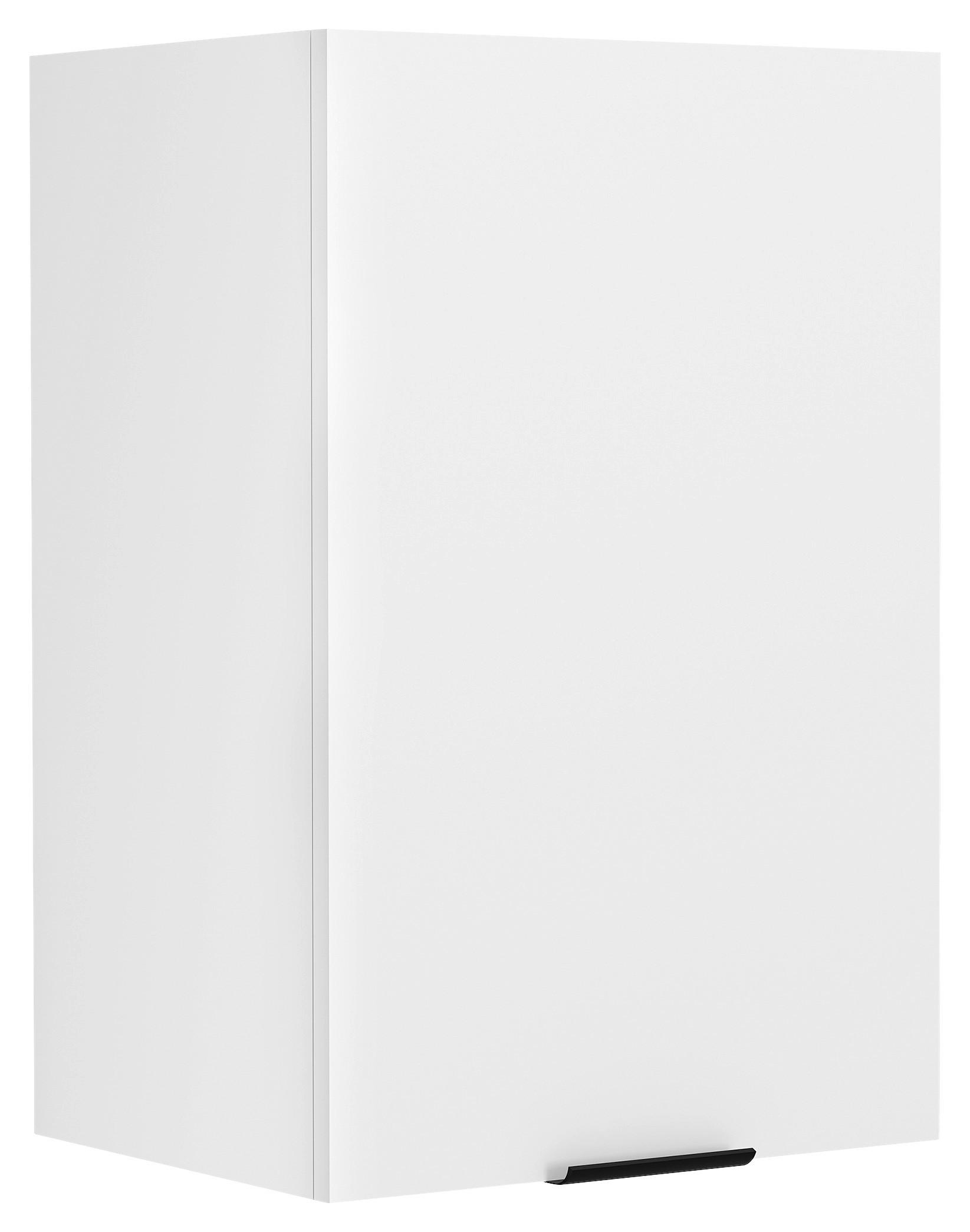KÜCHENOBERSCHRANK FASOLA - Weiss/Schwarz, Trend, Holzwerkstoff/Kunststoff (40/60/31cm) - MID.YOU