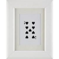 Bilderrahmen Provence ca. 13x18cm - Weiss, Romantik / Landhaus, Glas/Holz (13/18cm) - Modern Living