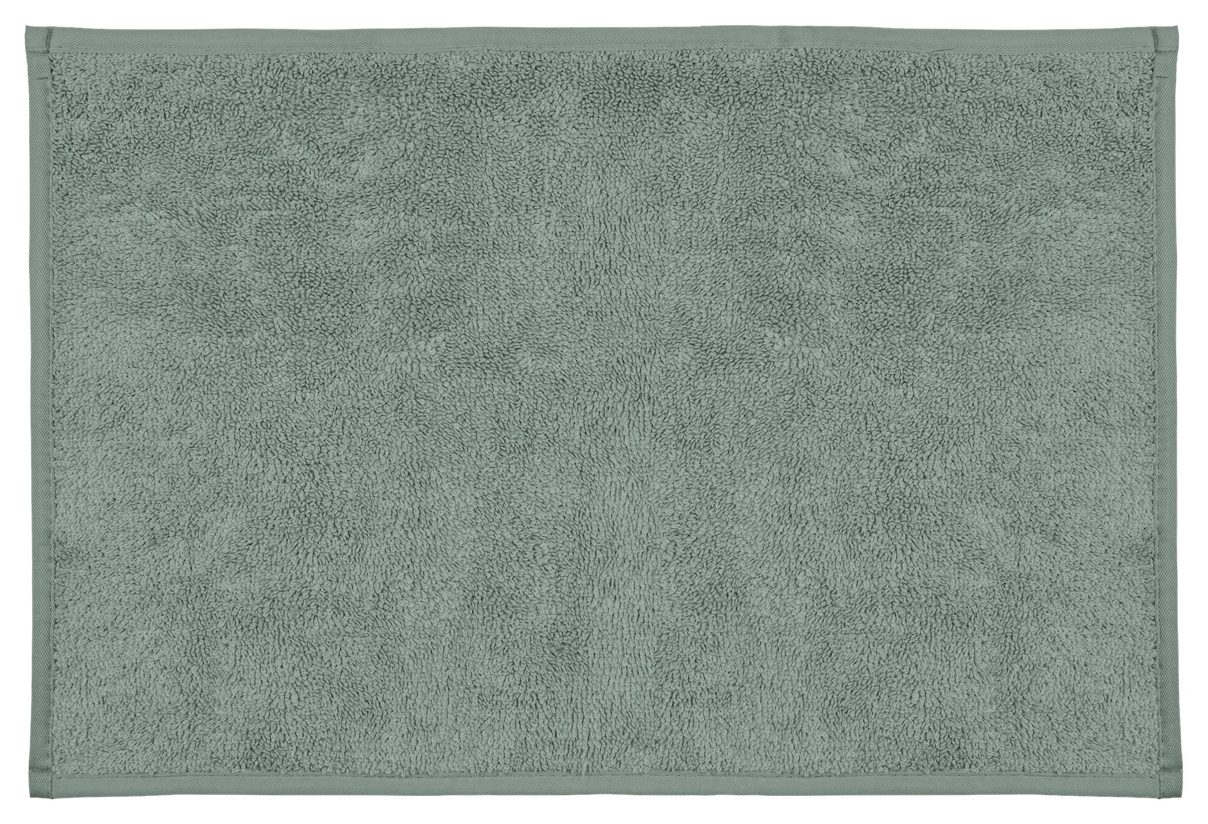 Badematte Phil in Jadegrün ca. 40x60cm - Jadegrün, KONVENTIONELL, Textil (40/60cm) - Based