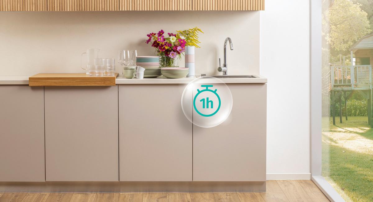 Geschirrspüler GV673A66 - Weiß, Natur, Kunststoff/Metall (59,8/81,6/55,5cm) - Gorenje