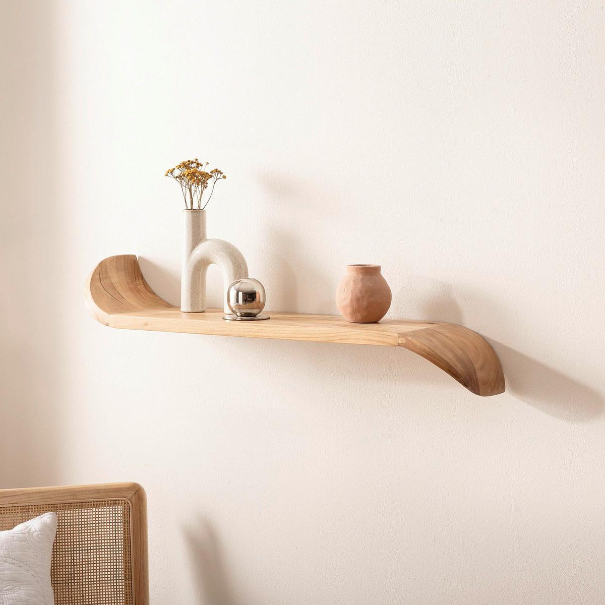 WANDREGAL WL7.381 - Braun, Design, Holz (60/36/20cm) - Livetastic