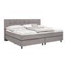Boxspringbett Primo Dunkelgrau ca. 220x200cm - Dunkelgrau, KONVENTIONELL, Holz/Holzwerkstoff (220/200cm) - Premium Living