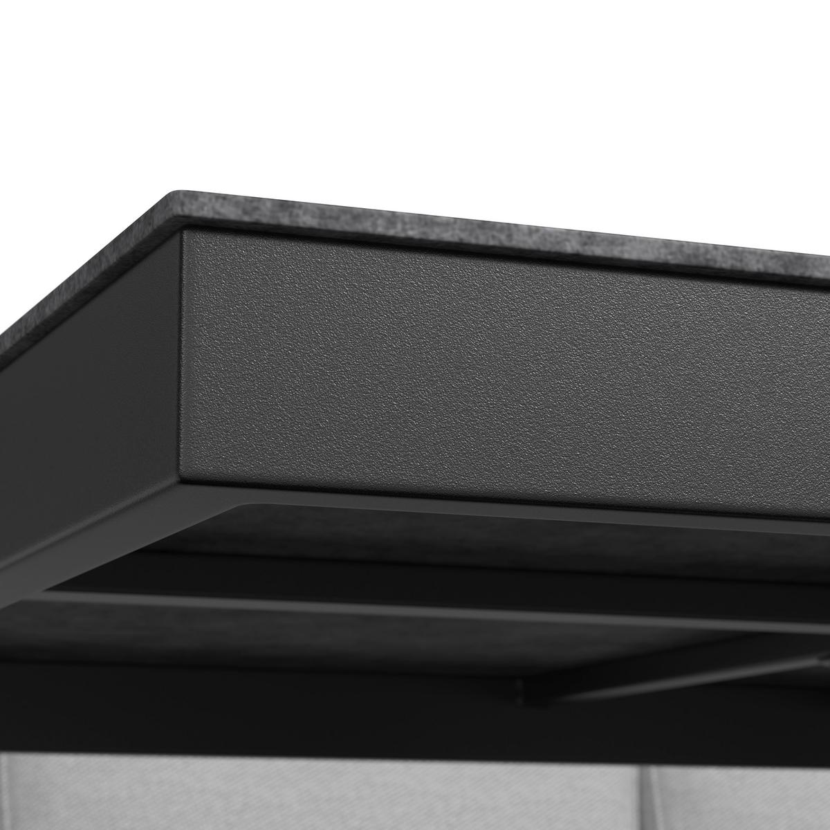 Dining-Loungeset Polly Hellgrau Outdoorstoff/Metall - Dunkelgrau/Hellgrau, MODERN, Kunststoff/Textil - Bessagi Garden