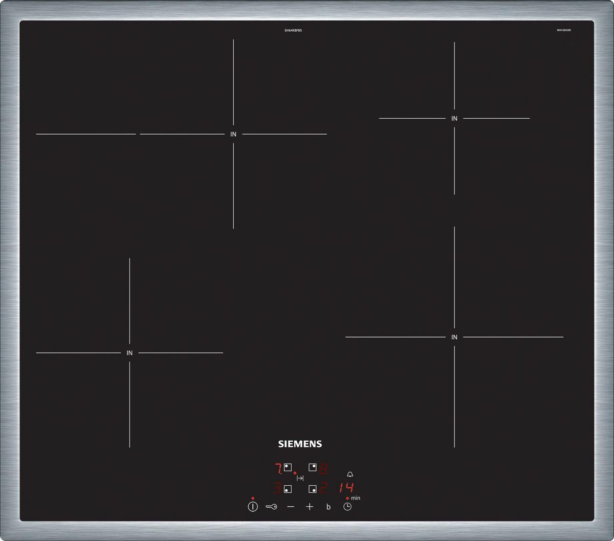 Backofenset PQ223IA00Z - Schwarz, MODERN, Glas/Metall (59,4/59,5/54,8cm) - Siemens