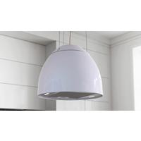 Dunstabzugshaube 875465 Weiß - Weiß, LIFESTYLE, Kunststoff/Metall (190cm) - Vogt