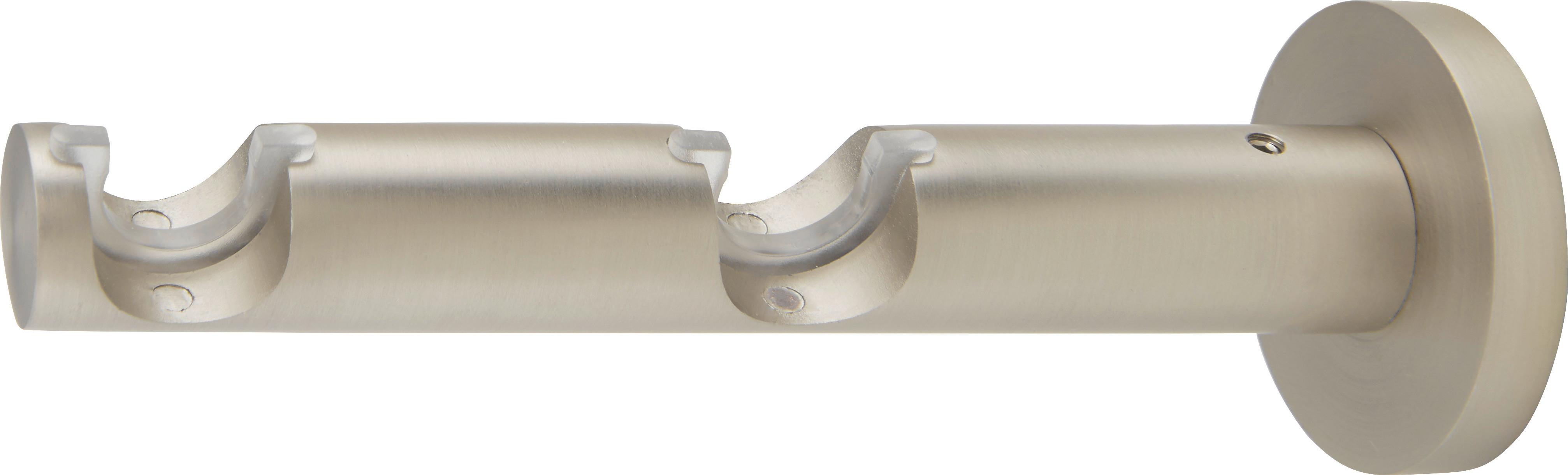 Träger Rillcube Silber, ca. 15cm - Silberfarben, Metall (15cm) - Modern Living