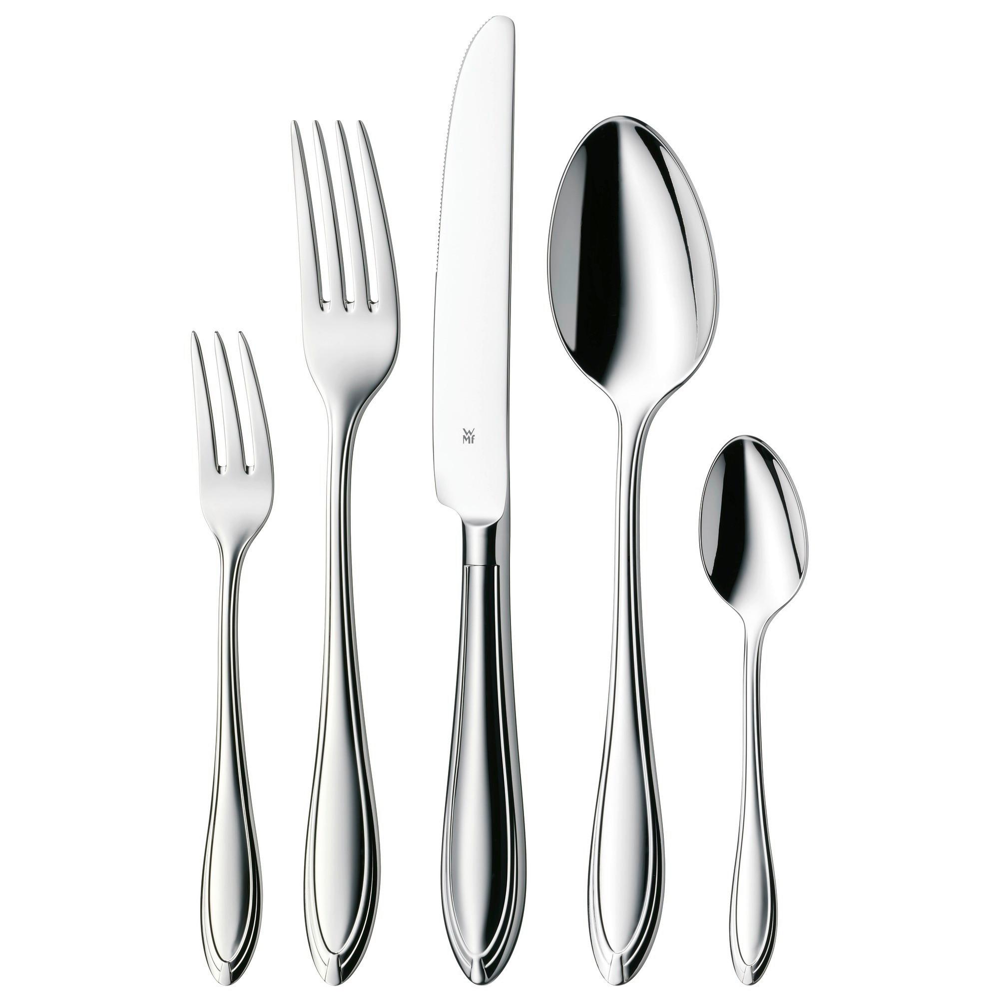 ZESTAW SZTUĆCÓW 1189009000 - kolor stalowy, Basics, metal - WMF