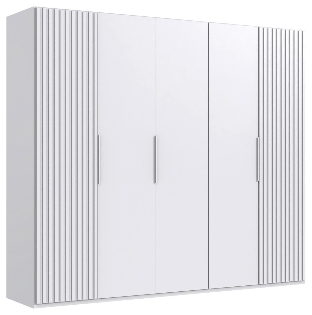 DULAP USI ROTATIVE ANDORRA - alb, Modern, material pe bază de lemn (250/216/58cm) - Modern Living