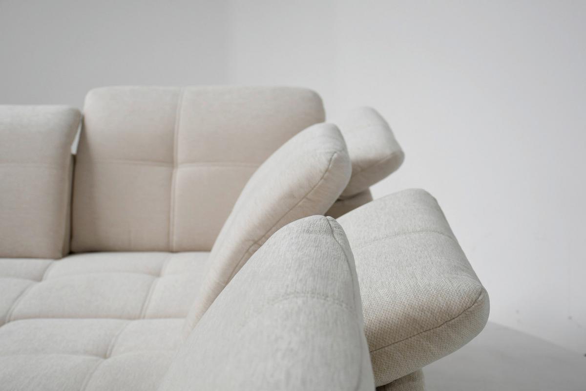 Sarokkanapé Sierra - bézs, Modern, textil (230/364cm) - Mömax