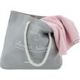 Strandtasche Naturelle in Grau - Grau, Textil (44/16/40cm) - Mömax modern living