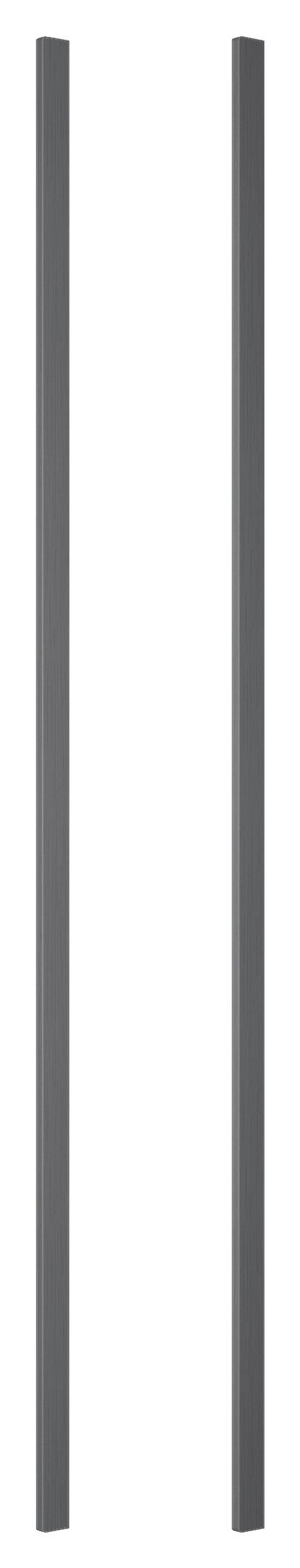 Kochfeld-Dunstabzug-Kombi V68TXDMATT Schwarz - Schwarz, MODERN, Glas (83,4/22,3/52,7cm) - Neff