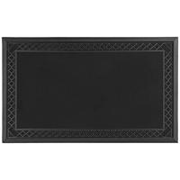Fußmatte Linus in Schwarz ca.60x80cm - Schwarz, Kunststoff (60/80cm) - Mömax