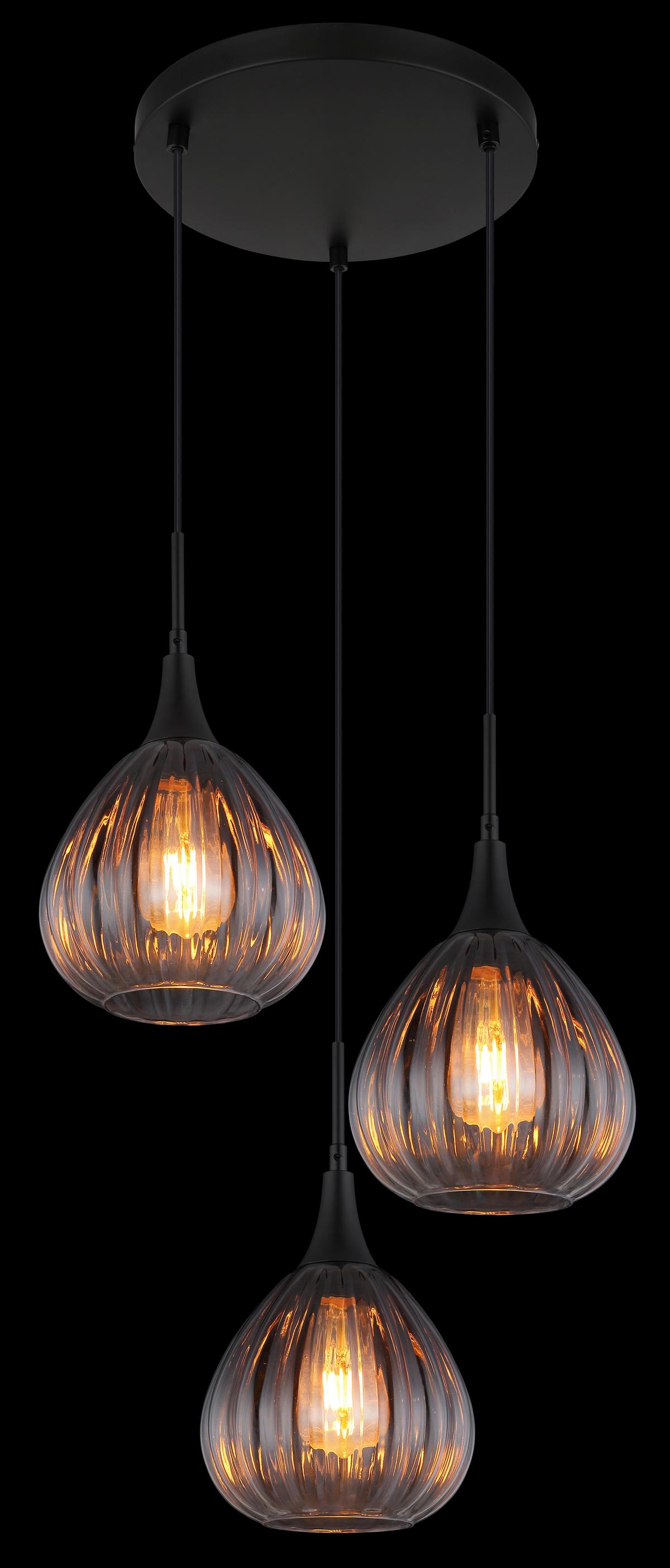 Viseča Svetilka 15887-3h Olsen - Design (44/120cm) - Globo
