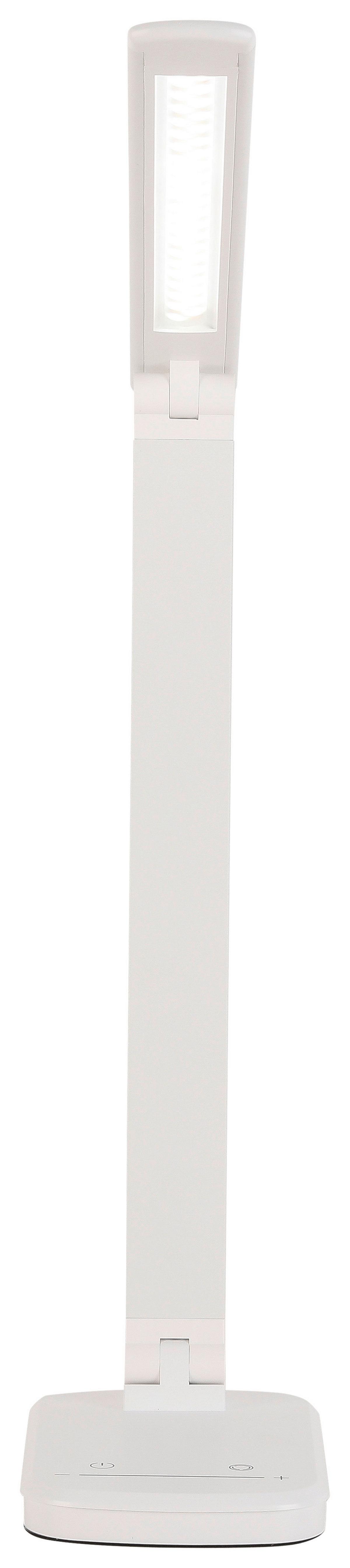 Namizna Led-svetilka Tomi - bela, Moderno, kovina/umetna masa (38,5/10,2/35,9cm) - Mömax
