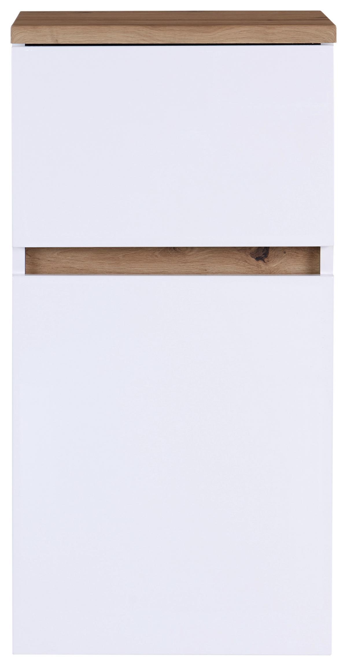 Dulap inferior Marbella - alb, Modern, material pe bază de lemn (40/81/35cm)