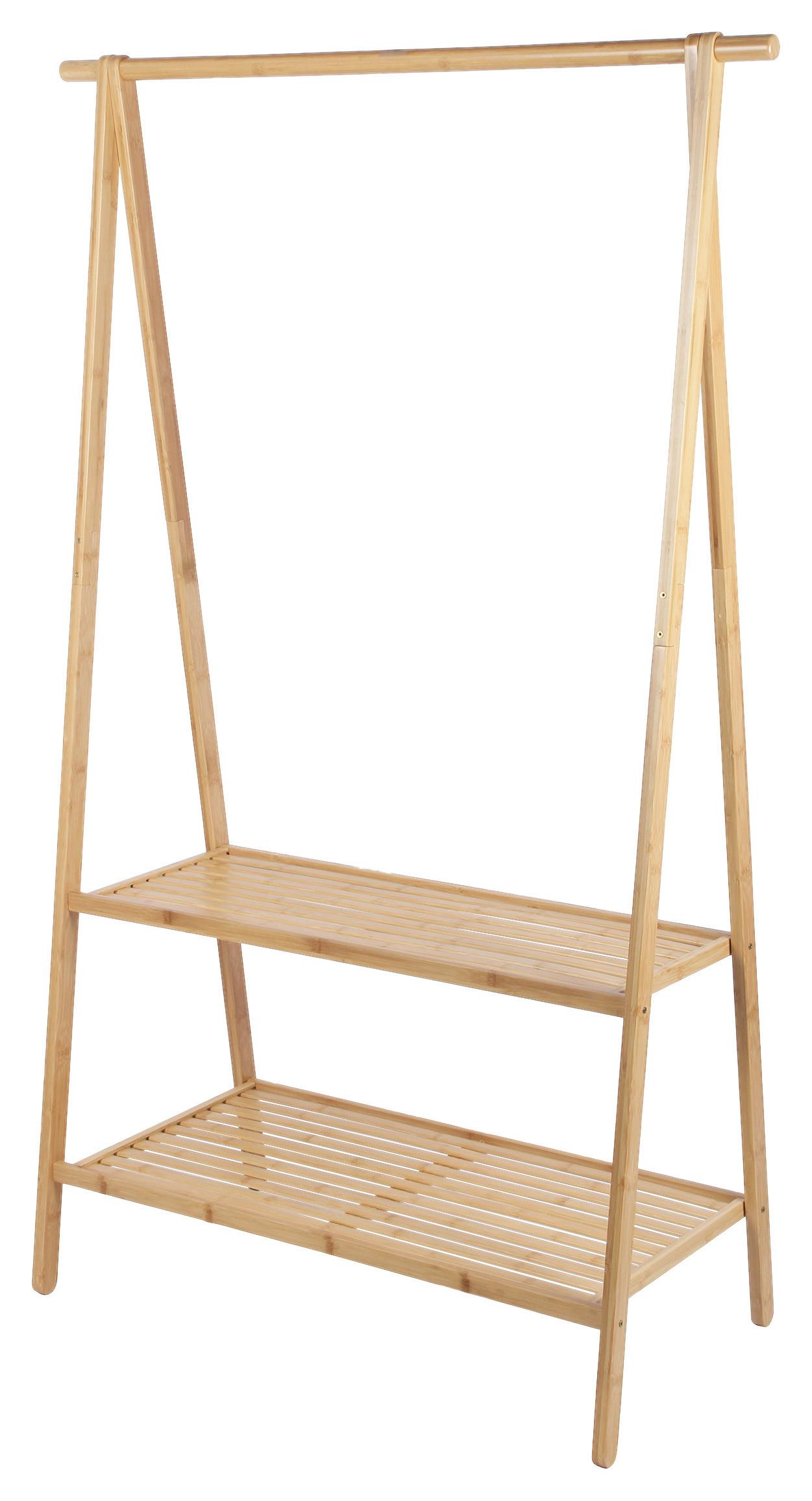 Podna Vješalica Nizza - prirodne boje, Moderno, drvo (10/160/45cm) - Modern Living