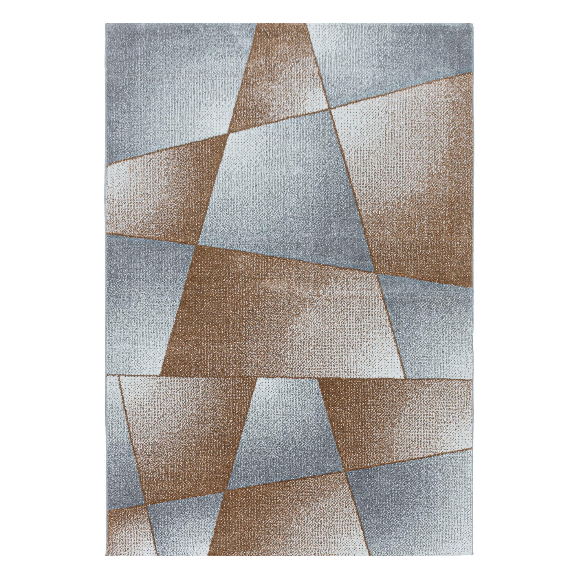 Hochflorteppich Rio Kupferfarben ca. 140x200cm - Kupferfarben, Basics, Textil (140/200cm)