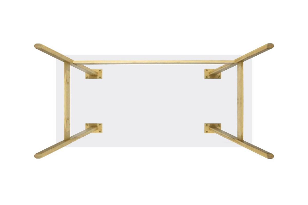 Íróasztal Phil - natúr/fehér, Modern, faalapú anyag/természetes anyagok (120/75/60cm) - Mömax
